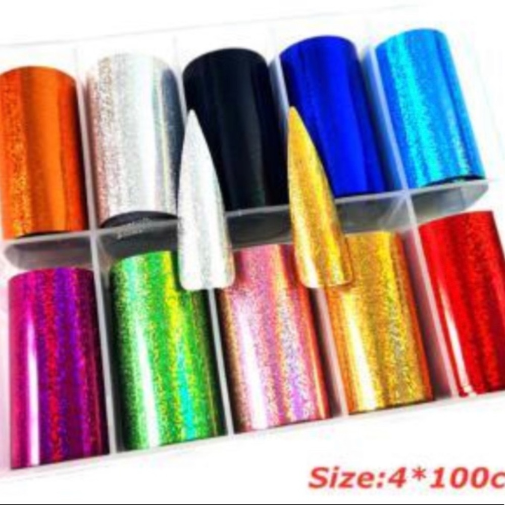 METALLIC NAIL FOIL